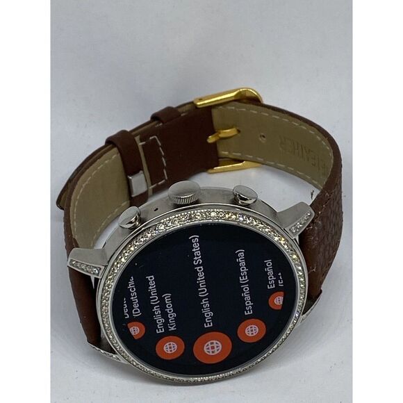 Fossil Gen 4 Authentic Digital Dial Smart Watch Custom Band FTW6013 LT402 - Picture 7 of 12